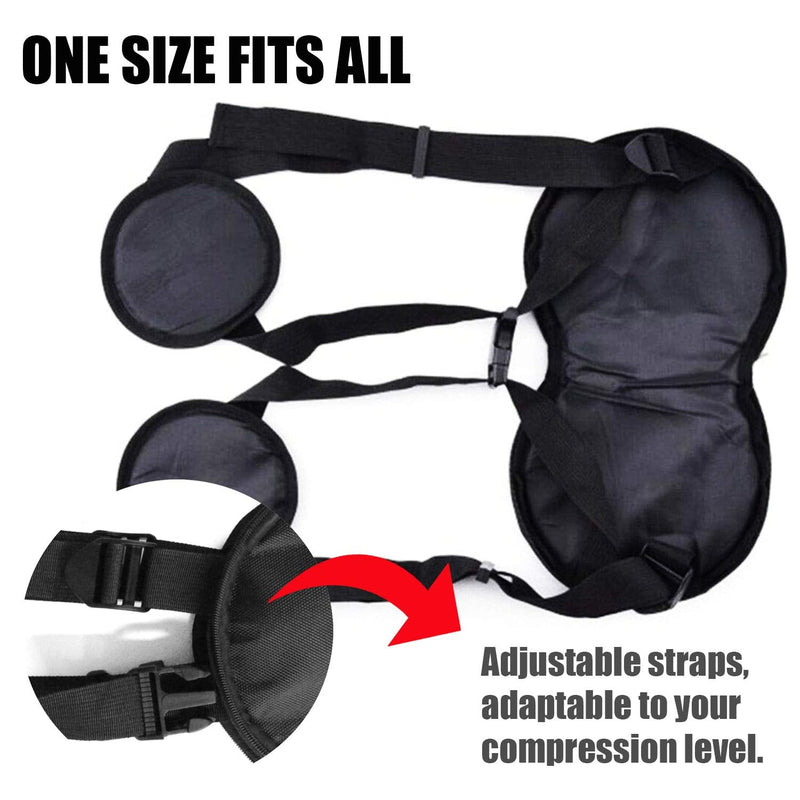 Posture Support GENERISE ‘No Hunch’ Posture Corrector - Seated Lower Back Brace with Adjustable Posture Strap for Additional Posture Support to Improve Back Posture and Reduce Lumbar Pain - NewNest Australia