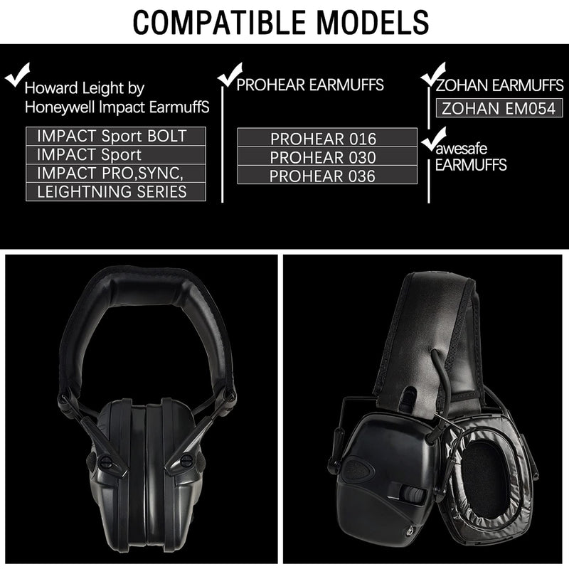 PROHEAR GEP02 Gel Ear Pads for Howard Leight by Honeywell Impact Sport Pro Sync Leightning Earmuffs - NewNest Australia