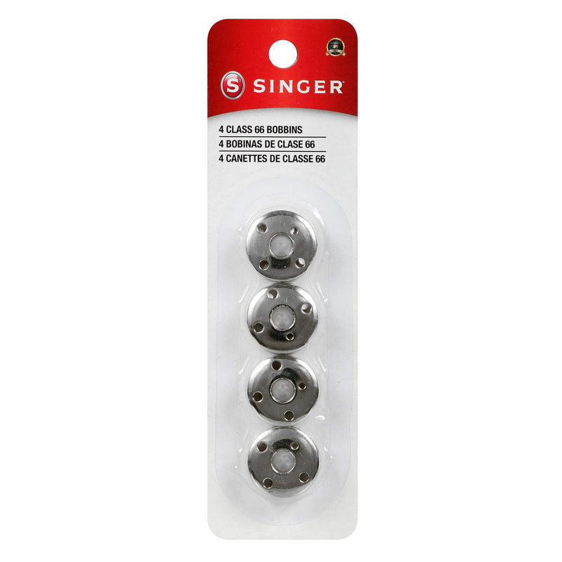 SINGER 2139 Class 66 Bobbins, Metal, 4-Count 4-pack - NewNest Australia