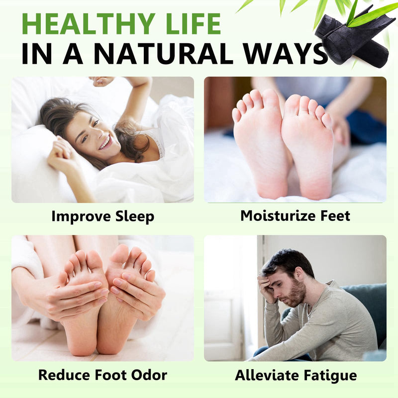 Detox Foot Patches, 20 Pcs Deep Cleansing Detox Foot Pads to Remove Deep Cleansing Toxins with Bamboos and Ginger Powder for Stress Relief, Deep Sleep&Enhance Blood Circulation for Sleep Aid - NewNest Australia