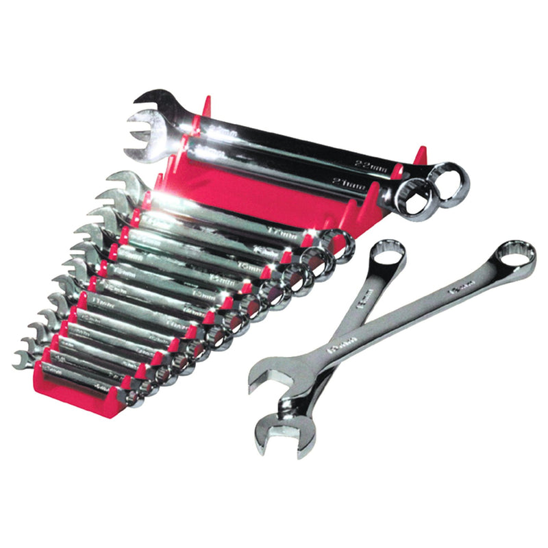 Ernst 5060-Red 16-Tool Standard Wrench Organizer, Red 16 Tool - NewNest Australia
