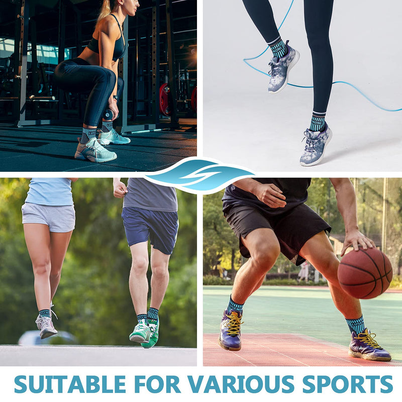 Professional Ankle Brace Pack Of 2, Breathable Ankle Support For Women/Men, Compression Socks, Foot Bandage For Plantar Fasciitis, Arthritis, Sprained Ankle, Achilles Tendon, Sports - NewNest Australia