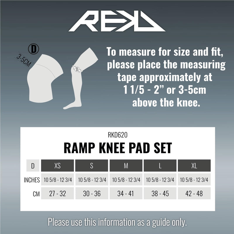Rekd Ramp Unisex Adult Knee Protectors - NewNest Australia