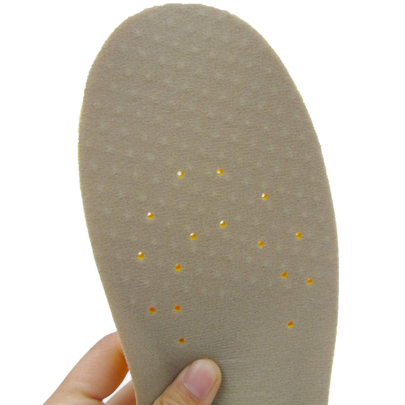 Happystep Plantar Fasciitis Orthotics PU Memory Foam Shoe Insoles Comfortable Shoe Inserts, Cushioned Arch Support, Heel Cushioning, Shock Absorption and Foot Pain Relief (UK Size 8-11) UK 8-11 - NewNest Australia