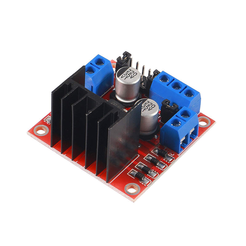 6PCS L298N Motor Driver Board Module DC Stepper Motor Controller Dual H-Bridge for Smart Car Robot Power - NewNest Australia