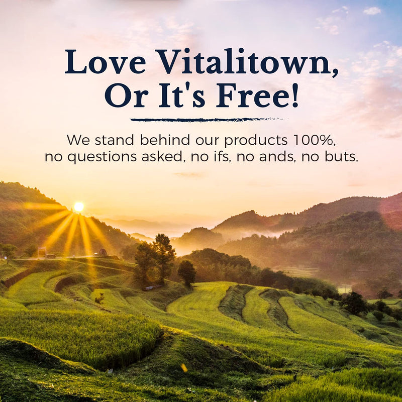 Vitalitown Magnesium Complex, Magnesium Glycinate, Malate, Taurate & Citrate, Chelated Forms, High Absorption, Bone, Heart, Muscle, Immune, Brain, Heart, Energy, Sleep & Digestion, Non-GMO - NewNest Australia