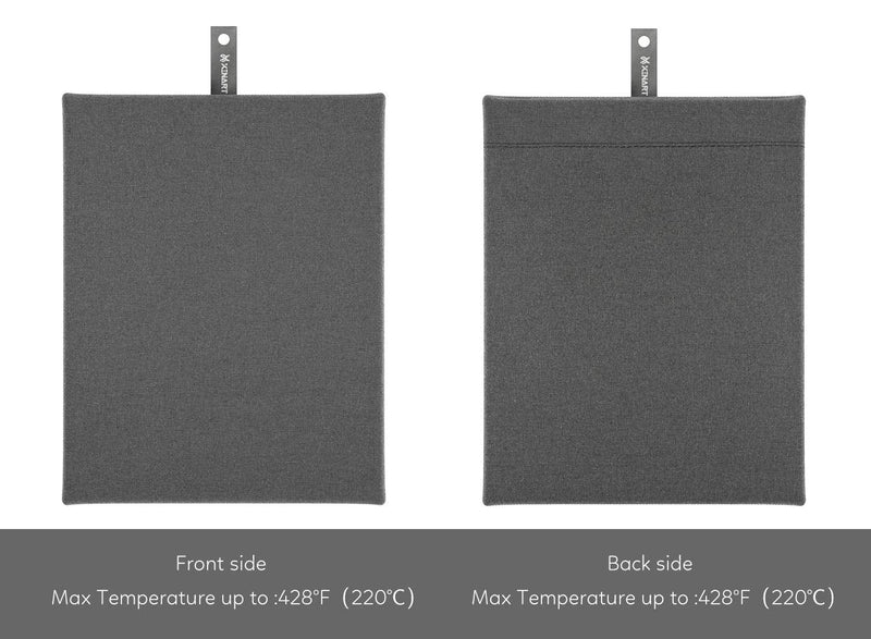 XINART Heat Press Mat for Cricut Easypress(8x10 inch) Cricket Double-Sided Ironing Mat for Craft Vinyl Ironing Insulation Transfer Heating Mats for Easypress 2 S-Heat Press Mat-Gray 8x10 Inch - NewNest Australia