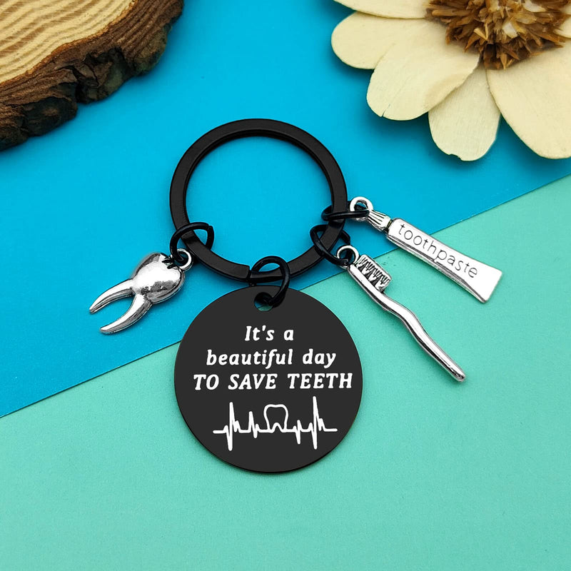 Dentist Gift for Women Men Funny Dentist Keyring Dental Hygienist Gift Dental Assistant Gift Dentist Graduation Gift Future Dentist Gifts Inspirational Nurse Doctor Dentist Office Orthodontist Gift - NewNest Australia