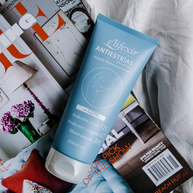 E'Lifexir Anti-Stretch Mark Cream, Repairs, Slows Stretch Marks And Effectively Prevents Their Appearance, The Skin Retains More Elasticity, Reduces Redness And Rough Texture - 200 Ml - NewNest Australia