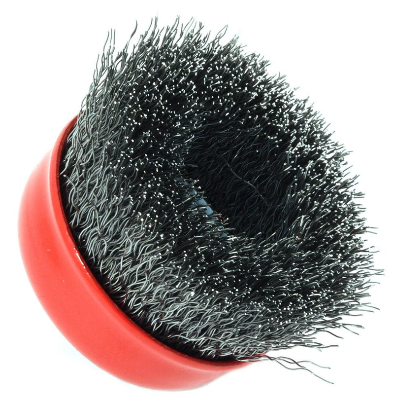 Forney 72780 2-3/4-Inch by M10 x 1.25 Crimped Cup Brush .014 Carbon Steel - NewNest Australia