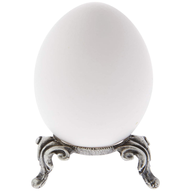 NewNest Australia - Bard's Pewter Egg Stand/Holder, Princess Ann, 0.875" Diameter (Fits Hen Sized Eggs) 1 