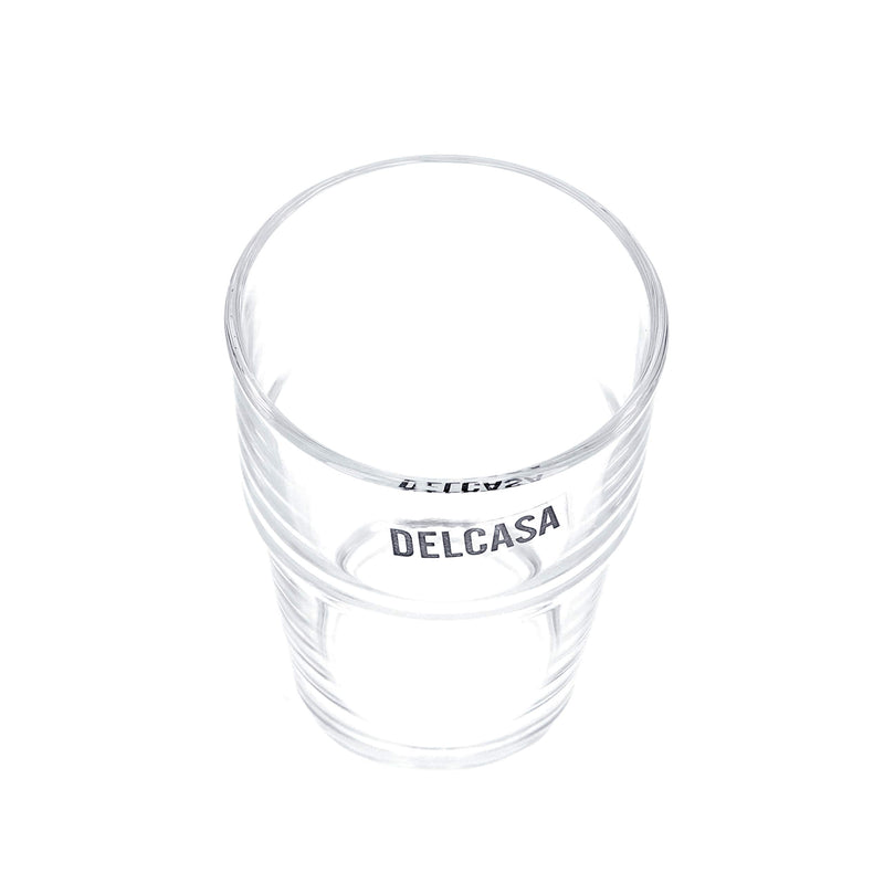 Delcasa 6PC Tumbler Glass Set, 7oz/200ml - Tumbler Glass for Drinking Tea - Transparent, Sleek Design with Broad Base & Mouth – Tea Glasses Set, Perfect for Home, Restaurants Parties - NewNest Australia