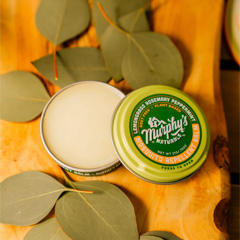 Murphy's Naturals Mosquito Repellent Balm | Plant Based, All Natural Ingredients | DEET Free | Travel/Pocket Size | 0.75 oz 1 0.75 Ounce (Pack of 1) - NewNest Australia