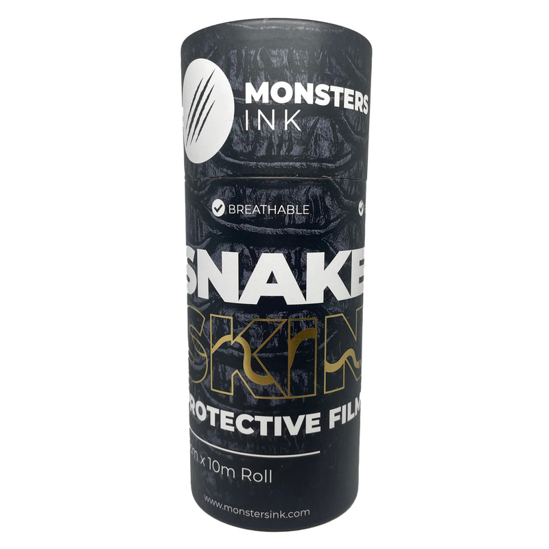 Monsters Ink Second Skin Tattoo Cover & Waterproof Dressings for Wounds 10m x 15cm Tattoo Aftercare Bandage Skin Wrap Roll Great for Tattoo Healing - NewNest Australia
