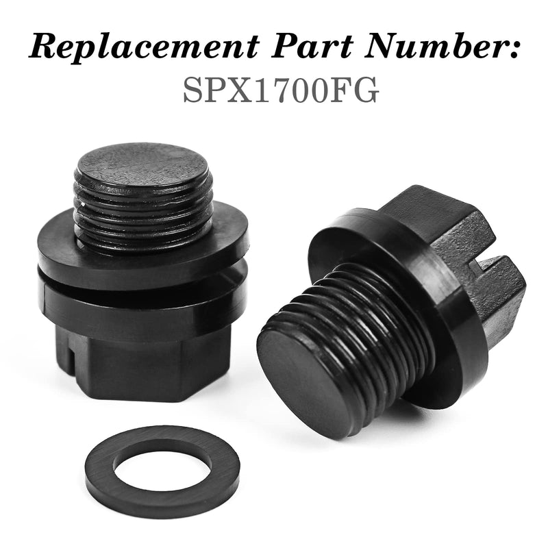 SPX1700FG Pool Pump Pipe Plug Drain Plugs with Gaskets Compatible with Hayward Pool Cleaner Pumps & Power-flo LX Pump Series for Swimming Pool Maintenance, Home Improvement Necessities - NewNest Australia