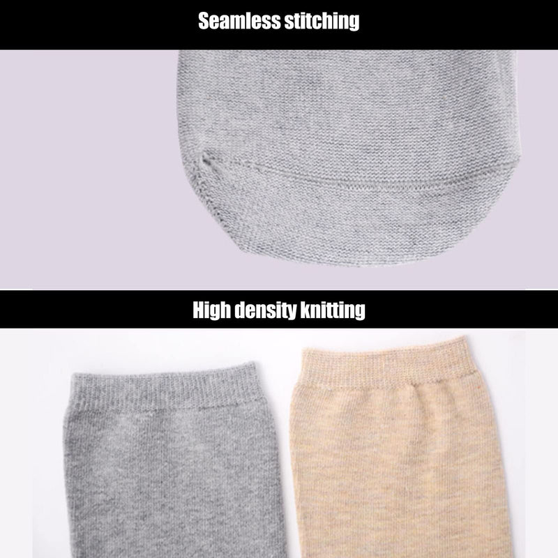 Luqeeg 5pcs Amputee Socks, Soft Breathable Elastic BK Stump Shrinker, Cotton Sweat Absorption Prosthetic Socks for Partial Foot Amputation, Amputee Care, Stump Protection, Limb Compression(L) - NewNest Australia