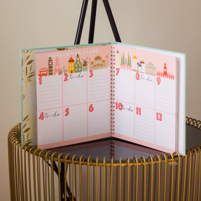 Honeymoon Travel Journal, Record-Book Trip Together, Save All Experiences On This Memory Album, A Just Married Present or Gift Like No Other. For Anniversary for Him and Her Hardcover - NewNest Australia
