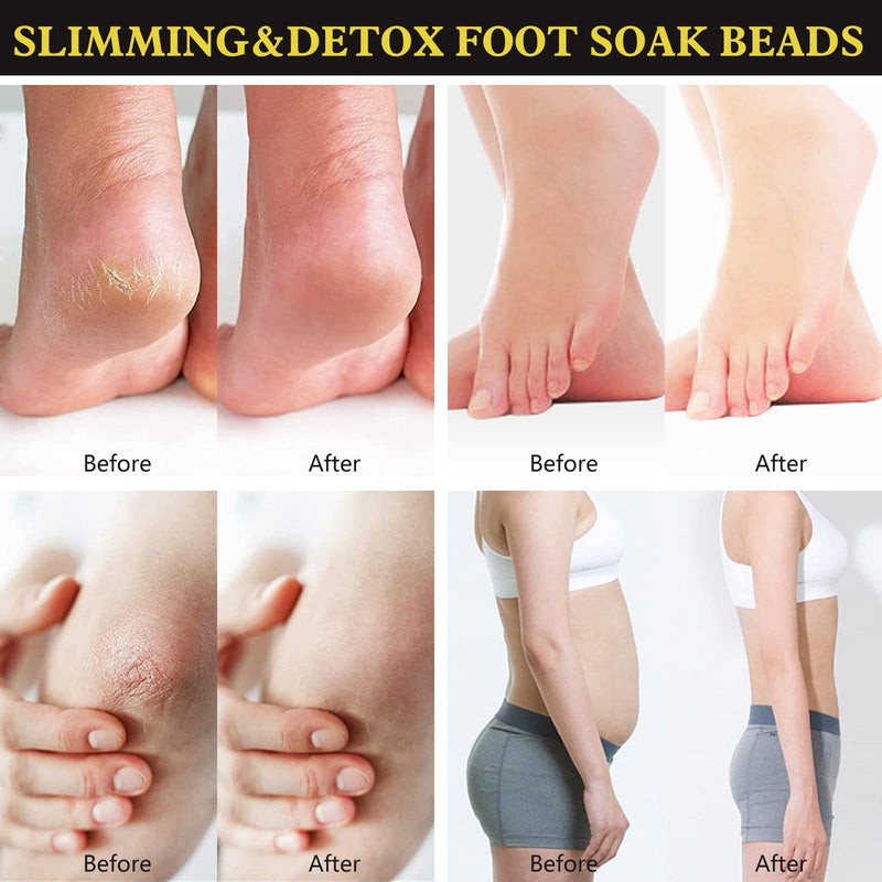 25PCS Herbal Body Detox Foot Soak Beads, Detox & Shaping Cleansing Foot Soak for Men and Women, Daily Rebody Body Detoxingherbs Foot Soak Beads for a Relaxing and Soothing Experience (5 Pack /25 PCS) Foot Soak Beads 25PCS - NewNest Australia
