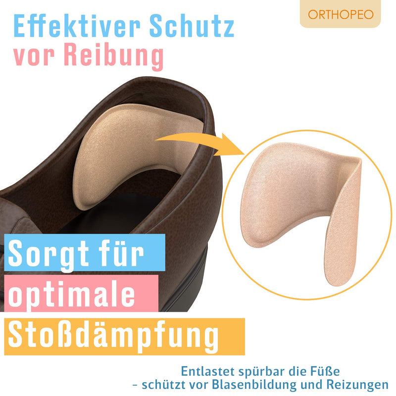 Orthopeo¬© Premium Heel Pads [6 Pairs] - Improved Concept - Innovative Heel Cushion Heel Protector - Protection Against Friction And Bubbles - Heel Spur Heel Support Pad For Too Large Shoes - NewNest Australia