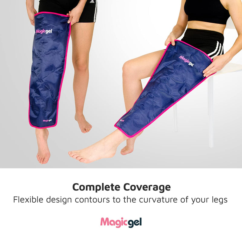 Magic Gel Large Cooling Compress - Professional Cold Therapy - For Pain, Swelling and Inflammation - Cooling Gel for Legs, Injuries, Sprains, Arthritis and More Leg Cooling Pack - NewNest Australia