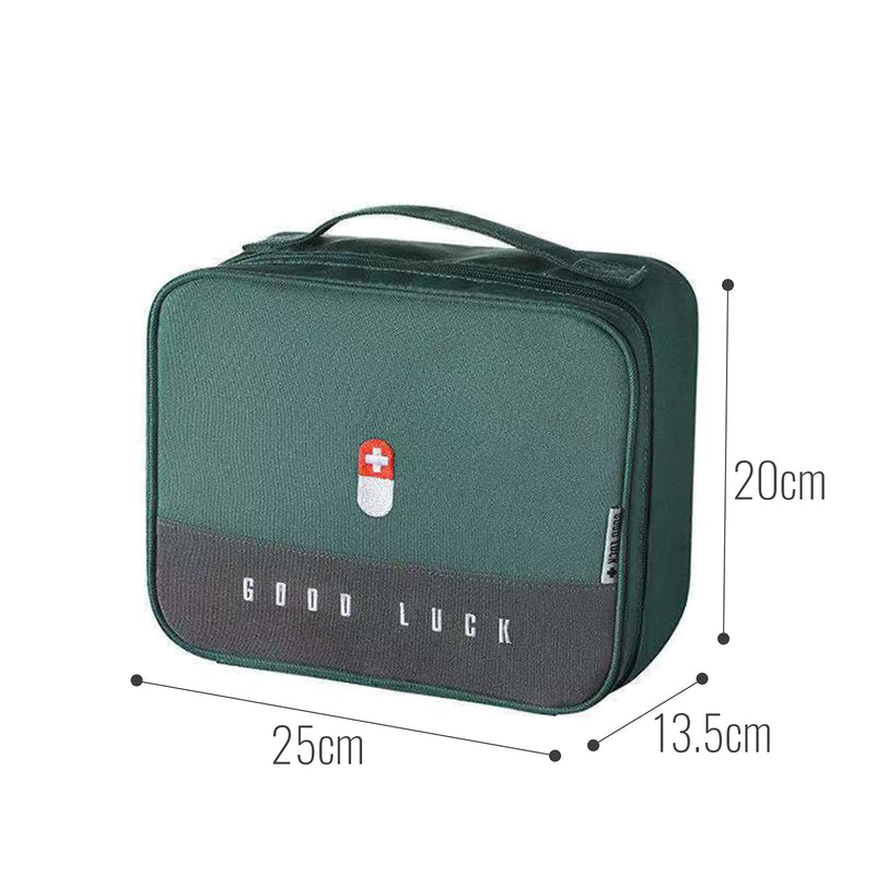 Medicine Bag Medical Emergency Bag Large Capacity Medicine Bag For Waterproof Medicine Storage Bag Medicine Bag Portable Medication Bag For Home Office Travel (Green) - NewNest Australia