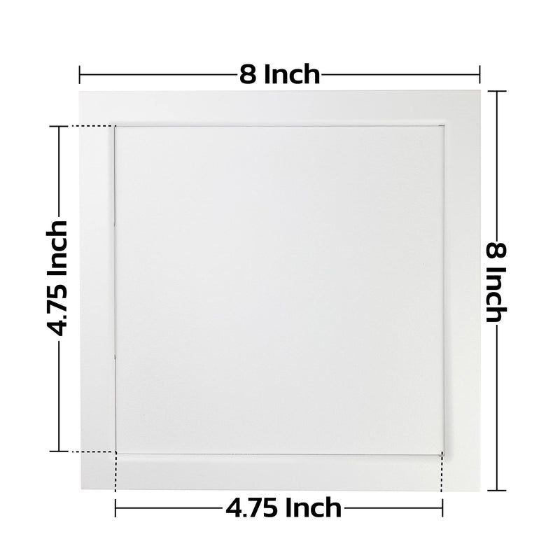American Built Pro Access Panel, Home Improvement Access Panel for Drywall, Hips, Wall Access Door, White, Textured, 5"x5" ID Plumbing Access Panel, Electrical Access, No Hinges or Springs Access Panel-White - NewNest Australia