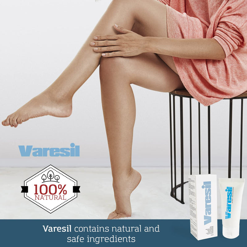 Varicose Veins - 3 Varesil Cream: Cream for varicose veins relief - NewNest Australia