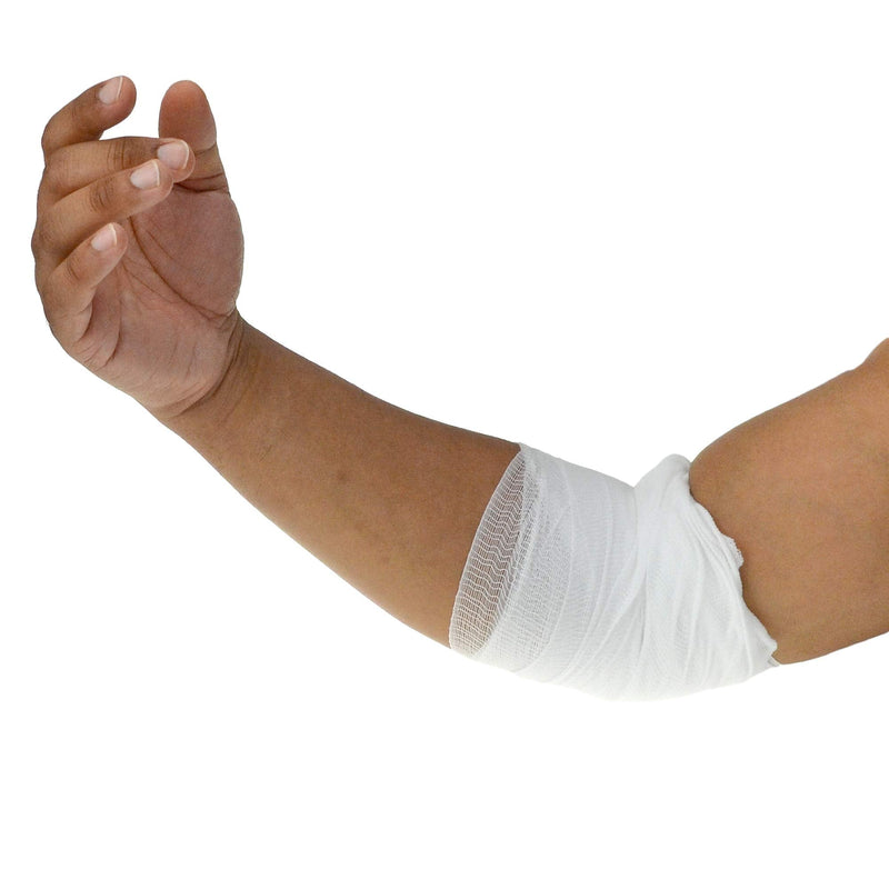 Dealmed 3" Sterile Conforming Stretch Gauze Bandages, 12 Gauze Bandage Rolls, 4.1 Yards Stretched Gauze Rolls, Wound Care Product 3 Inch (Pack of 12) - NewNest Australia