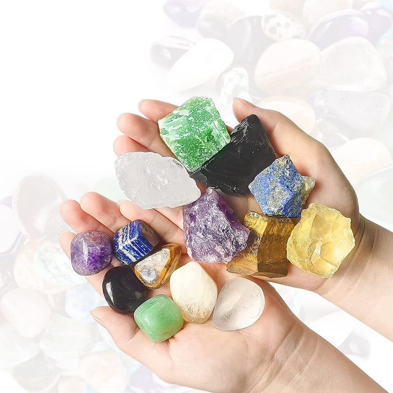 Lapis Lazuli Healing Crystal Stones, 1.25-2.0" Large Reiki Healing Gemstones Natural Tumbled Polished Stones for Energy Witchcraft Therapy Meditation Lapis Lazuli - NewNest Australia