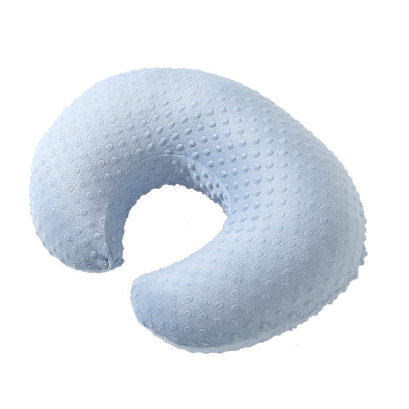 Nursing Pillow Cover, Minky Breastfeeding Pillow Slipcover Snugly Fits for Nursing Pillow for Baby Boys and Girls, Premium Quality Microfiber, Ultra Soft Comfortable (Baby Blue) Baby Blue - NewNest Australia
