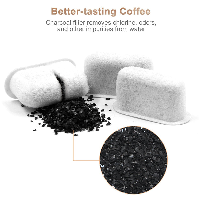 12 Pack Keurig Compatible Water Filters Replacement by Possiave - Charcoal Water Filters for Keurig - Fit Keurig 2.0 and 1.0 Classic Coffee Makers 12 Pack - NewNest Australia