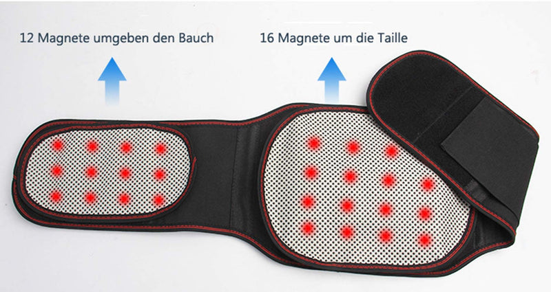 Back Warmer Waist Protection Kidney Warmer Winter Heat Belt Self-Heating Abdominal Heat Magnetic Field Therapy Kidney Protection Waist Belt Back Support Kidney Belt Heat Protection Abdominal Belt With - NewNest Australia