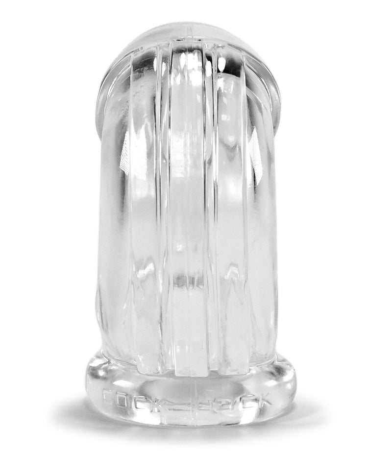 Oxballs Oxballs Cock Lock Chastity Packer Sheath - Clear - NewNest Australia