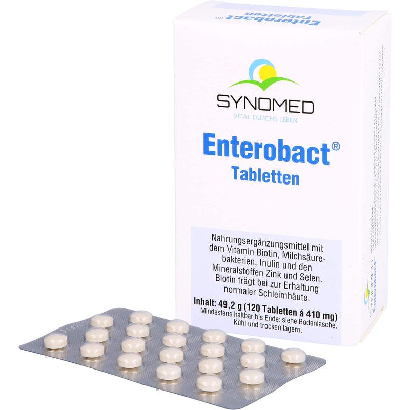 Enterobact tablets, 120 tablets (51.6 g) - NewNest Australia