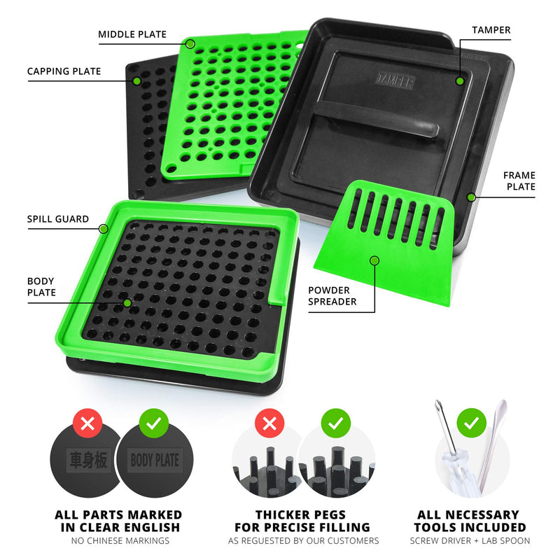 All-In Capsule Capsule Filler For The Size 0 - Make Your Empty Capsules For Filling Yourself - Use Gelatin Or Vegan Empty Capsules - Clearly Explained In The Video - NewNest Australia