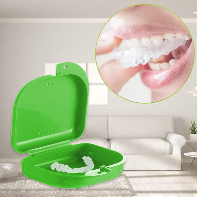 Pack of 5 braces box, braces box, braces box for children, mouth guard boxes, denture box, denture container, denture container, denture box, denture box, tooth splint box - NewNest Australia