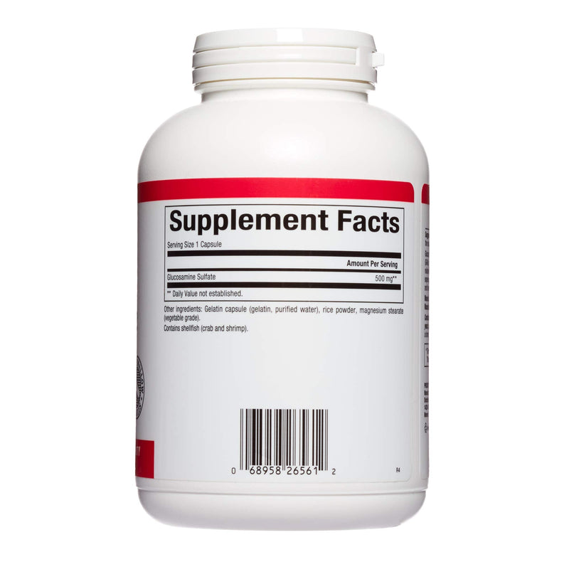 Natural Factors, Glucosamine Sulfate, Supports Healthy Joint Mobility, Cartilage and Connective Tissue, 360 capsules (360 servings) - NewNest Australia