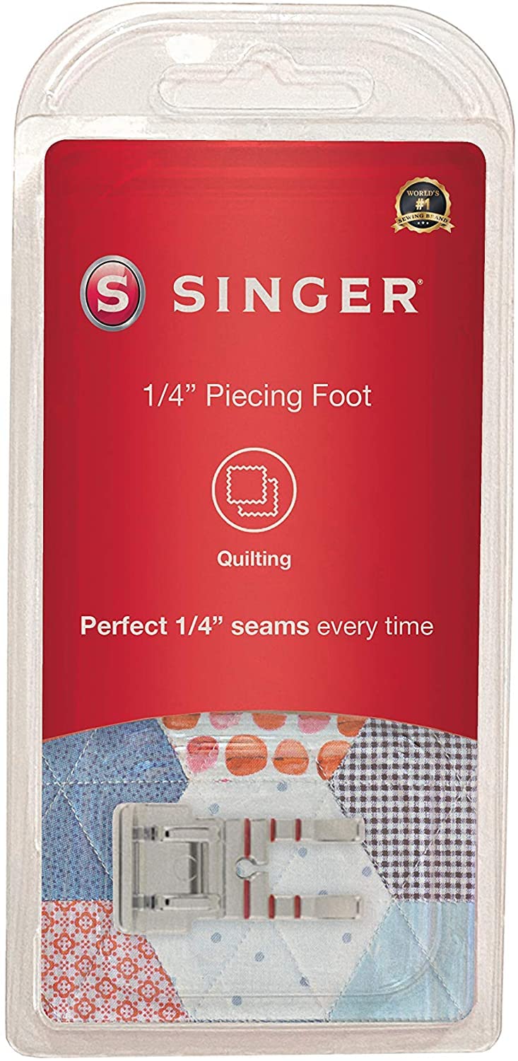 SINGER | Quarter Inch Piecing Presser Foot, Creates Perfect 1/4 Inch Seams, Great for Quilting, Baby & Doll Clothes - Sewing Made Easy - NewNest Australia