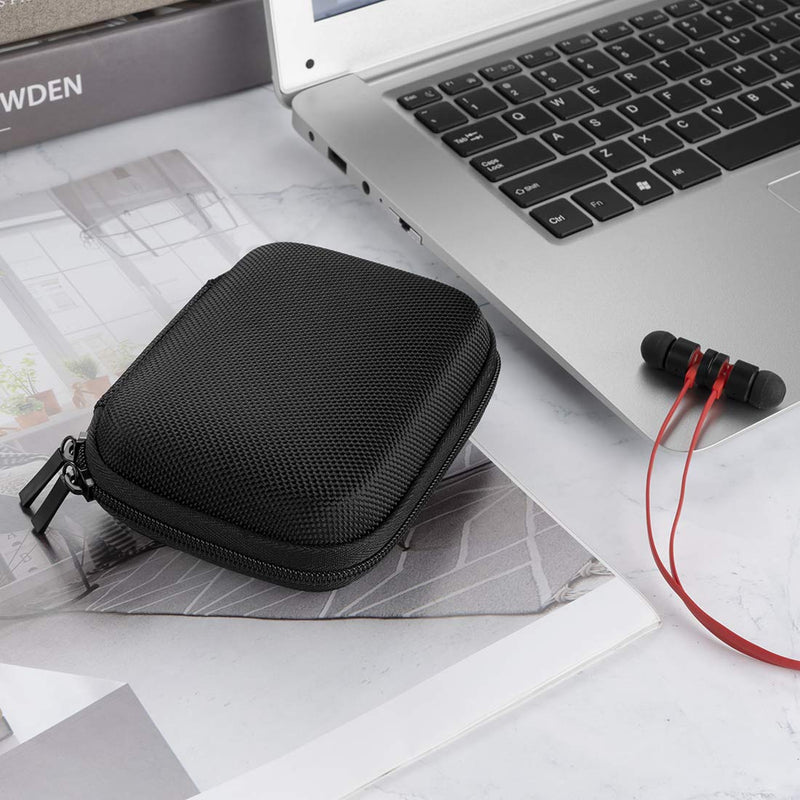 Geekria UltraShell Case Compatible with Bose, HiFiman, Phaiser, Shuer Headset, Replacement Protective Hard Shell Travel Carrying Bag with Cable Storage (Black) Black - NewNest Australia