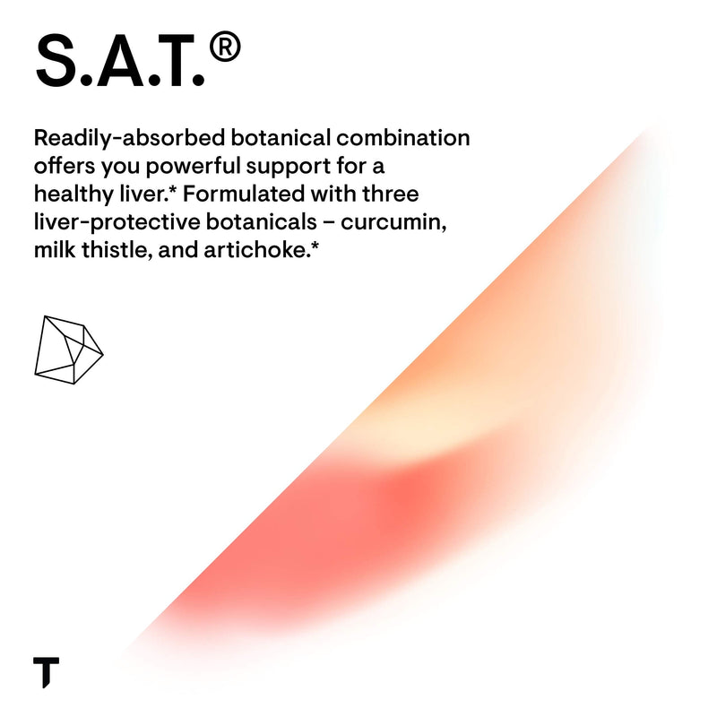 Thorne Research - S.A.T. - Silymarin, Artichoke, and Turmeric Extracts for Liver Support - 60 Capsules - NewNest Australia