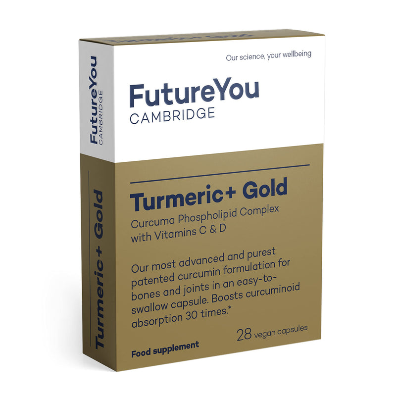 Turmeric+ Gold - Curcumin Capsule Patented Meriva Formulation with Vitamins C & D – Purest Turmeric Supplement for Bones, Joints & Muscles, 28 Day Supply - NewNest Australia