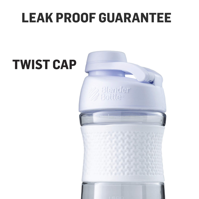 BlenderBottle Sportmixer Twist Tritan drinking bottle with BlenderBall, suitable as a protein shaker, protein shaker, water bottle or for fitness shakes, BPA free, scaled up to 760 ml, 820 ml, navy blue - NewNest Australia