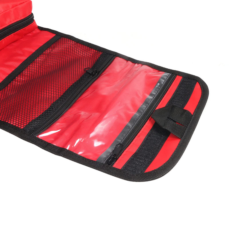 Jipemtra First Aid Bag Empty Small First Aid Kit Bag Outdoor Travel Rescue Bag First Responder Medicine Bag Container For Car Home Office Sports Outdoor, Red G, Compact - NewNest Australia