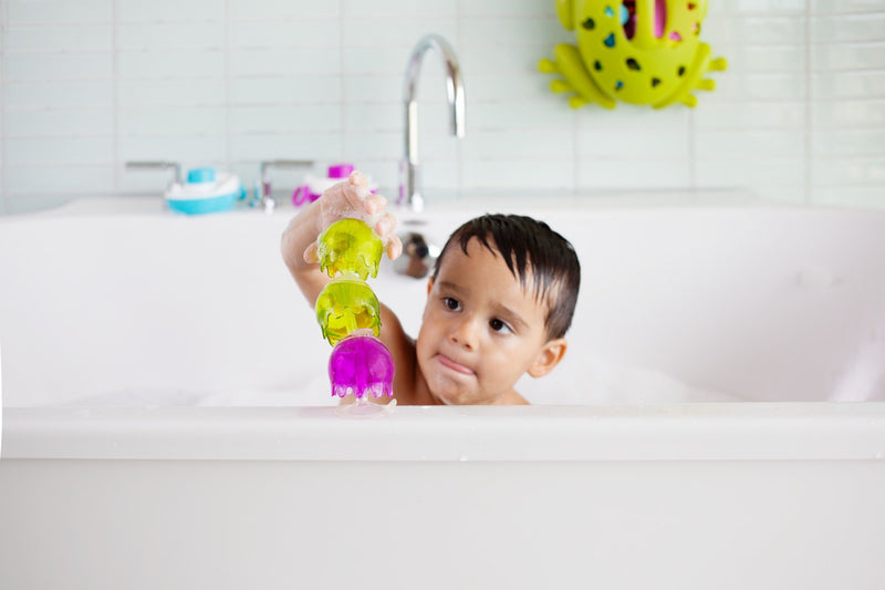 NewNest Australia - Boon Jellies Suction Cup Bath Toys Multi 