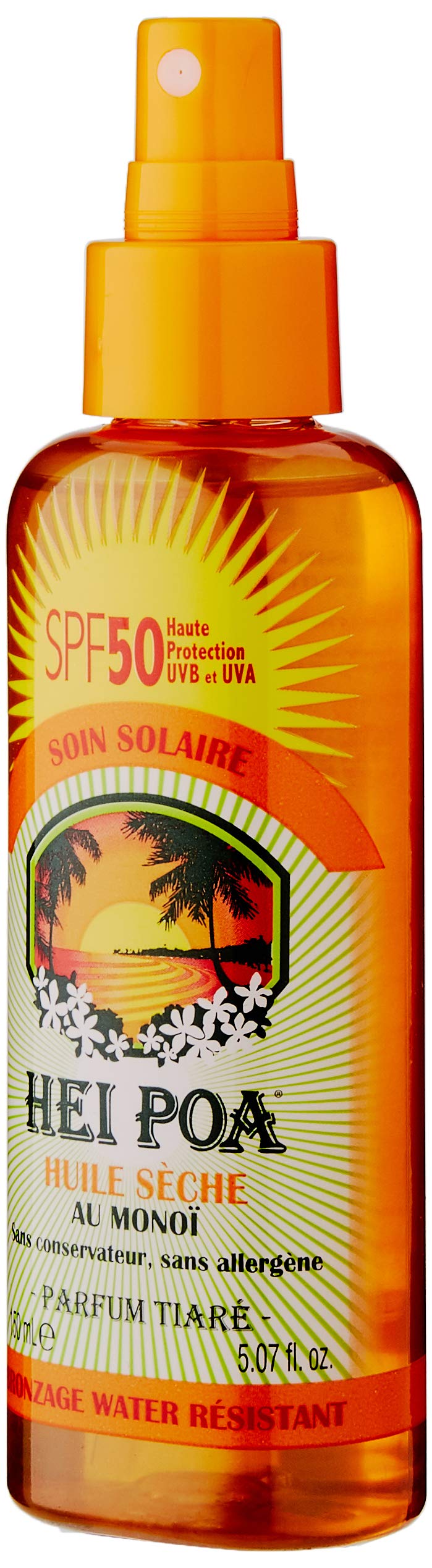 Hei Poa Body Sun Filter (Dry Oil to Monoï, SPF 50) - 150ml - NewNest Australia