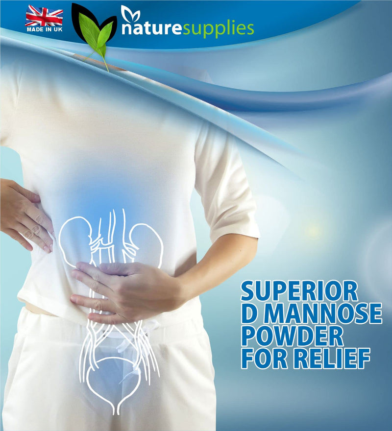 D-mannose Powder 50g - GMO FREE - Vegan Friendly - Highly Concentrated Mannose Pure Ingredients, No Chemicals In Our Supplements - Naturesupplies - NewNest Australia