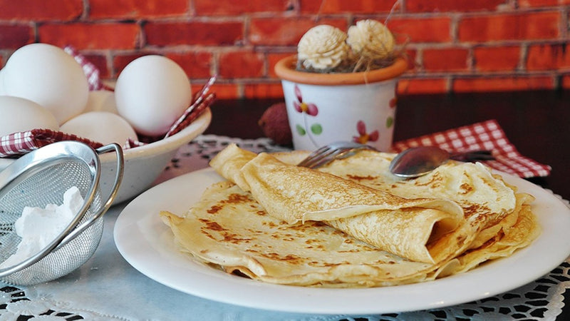 Craft Kitchen Crepe Spreader and Spatula Set - 4 Piece (Crepe Spatula 14" and 3.5", 5", 7" Crepe Spreaders) All Natural Beechwood and Finish - Comfortable Sizes Will Fit Any Crepe Pan - Made - NewNest Australia