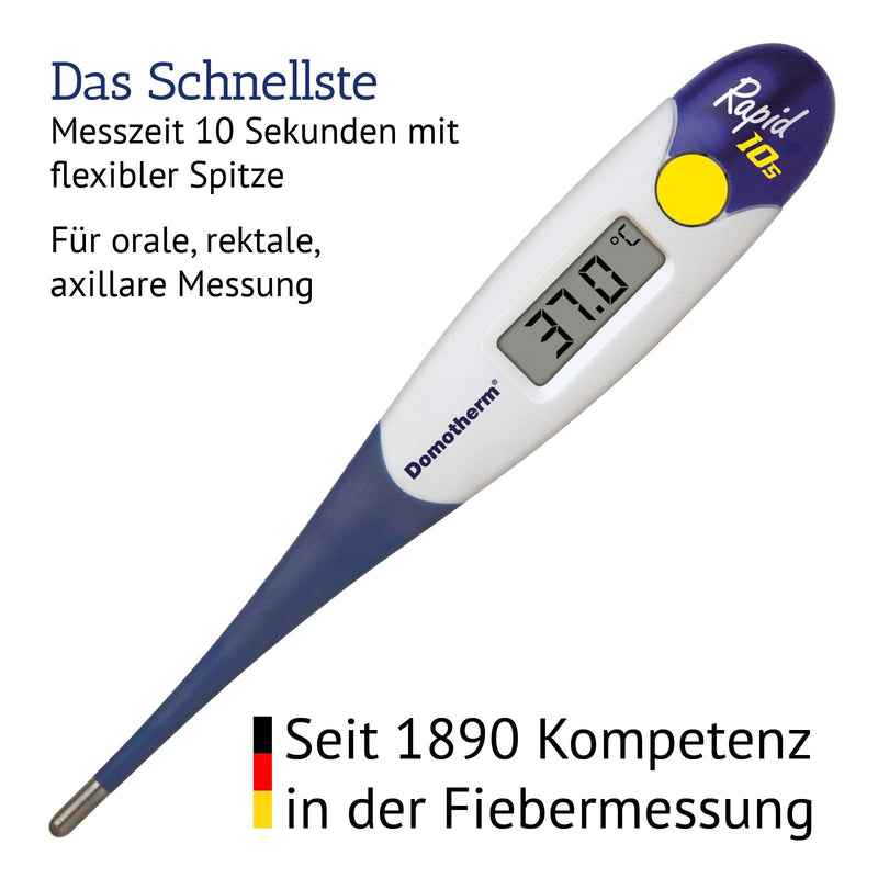 Domotherm Rapid 10s - clinical thermometer for measuring body temperature in just 10 seconds - NewNest Australia
