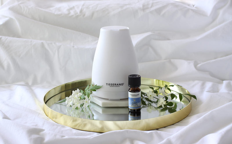 Tisserand Aromatherapy | Sleep Better | Aroma Spa Diffuser With Lavender, Jasmine & Sandalwood Diffuser Oil | 100% Pure Essential Oil Diffuser Set | 1 x 9ml Sleep Better Aroma Spa - NewNest Australia