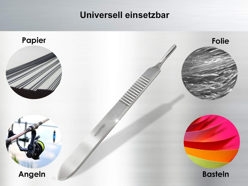Scalpel Handle Scalpel No. 3 for Scalpel Blades Stainless Steel - NewNest Australia